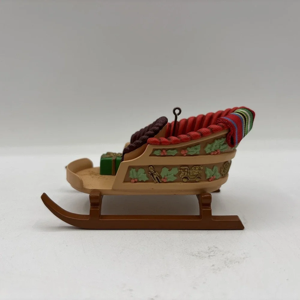 Hallmark Keepsake Ornament Collector's Club 1988 Sleighful Of Dreams Vintage EUC